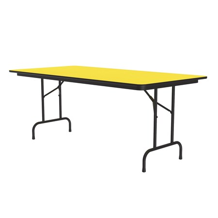 Correll CF HPL Folding Tables 36x72  Yellow CF3672PX-38